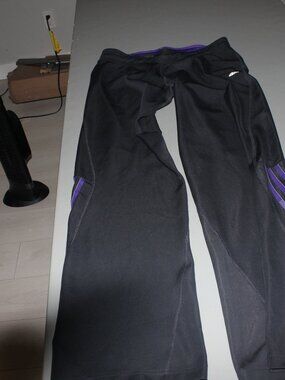 Grey Adidas Athletic Pants Size Large